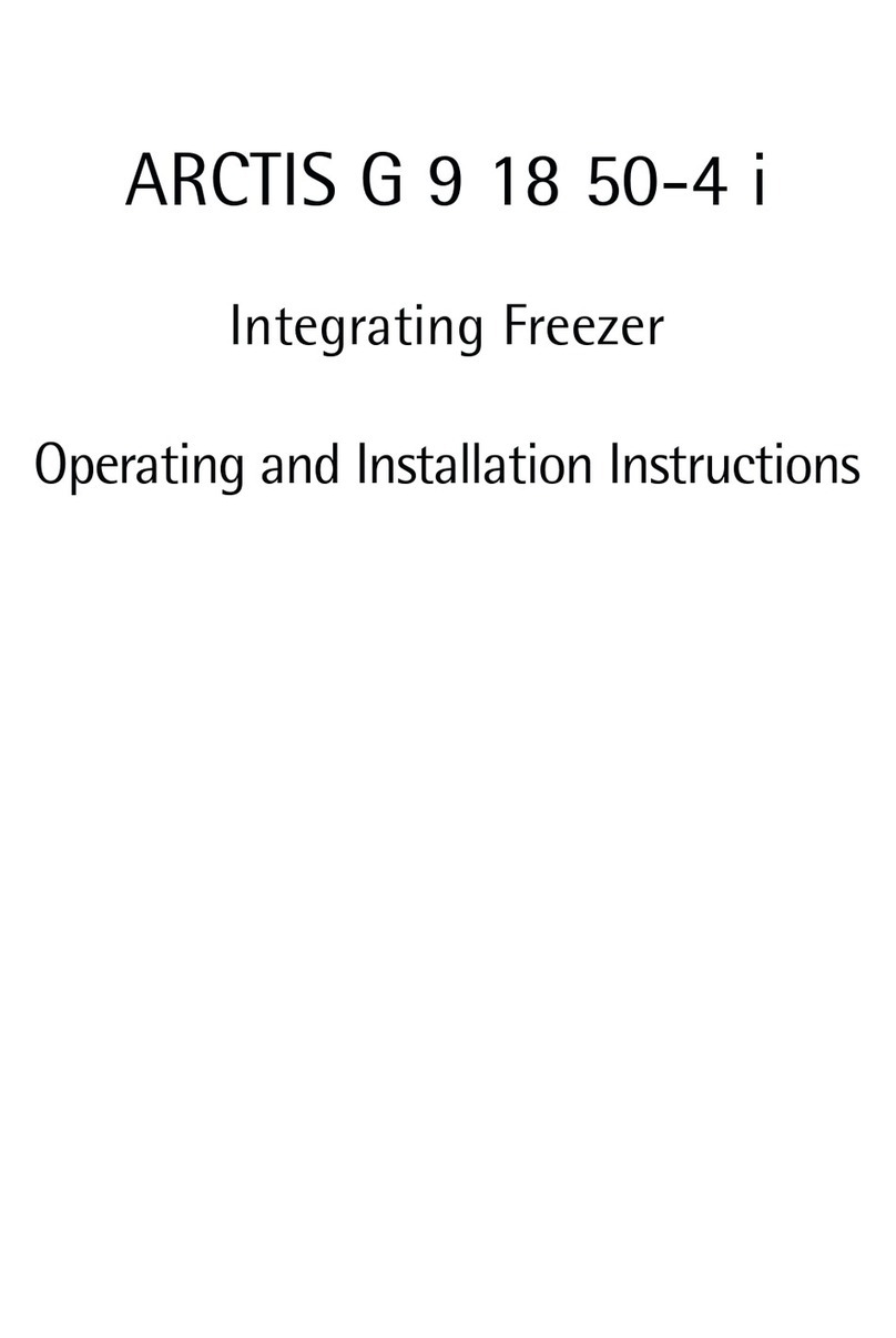 AEG ARCTIS G 9 18 50-4 i Operating and installation instructions