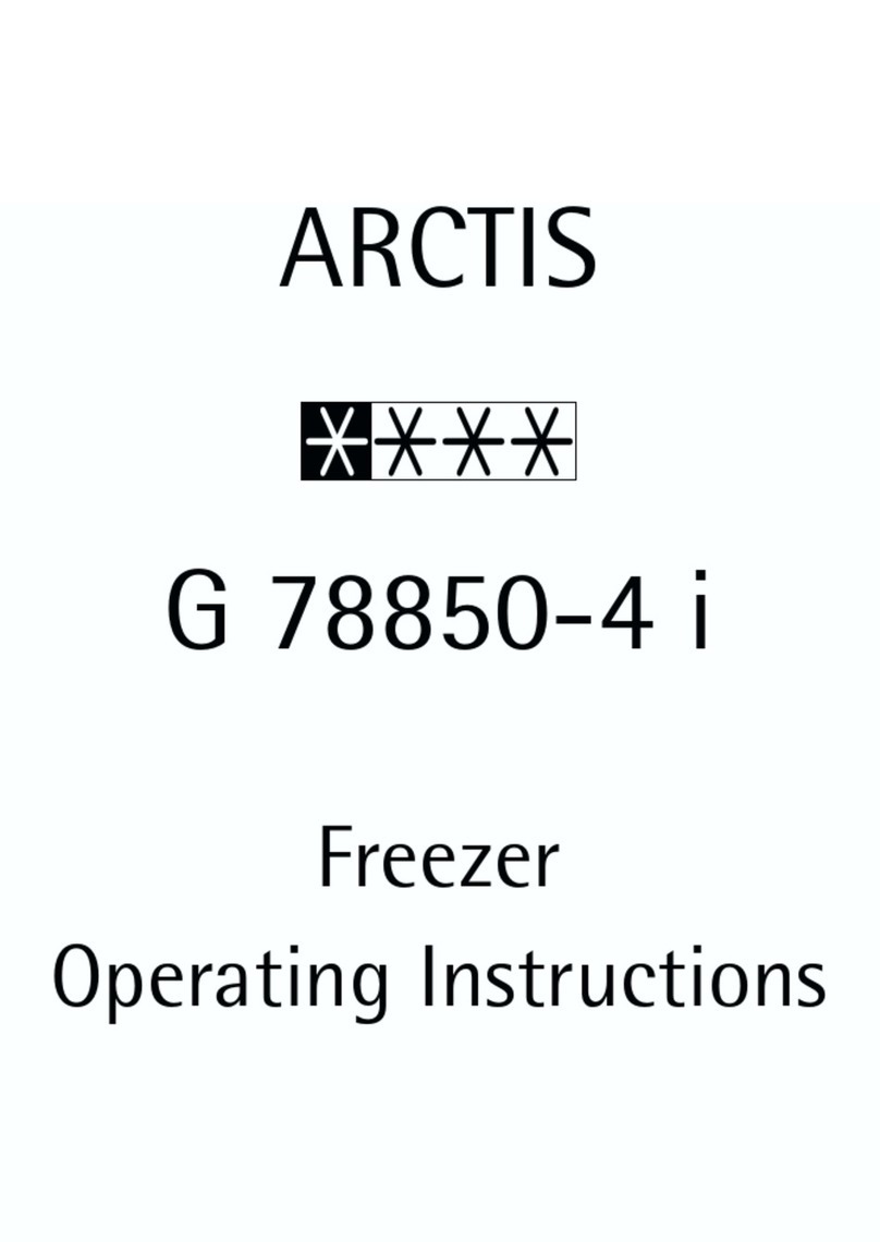 AEG ARCTIS G 78850-4 i User manual AEG ARCTIS G 78850-4 i User manual