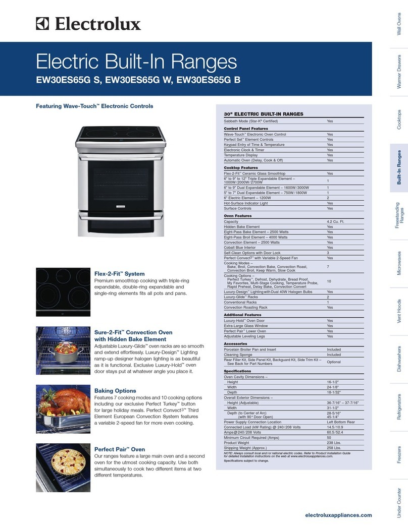 Electrolux EW30ES65G B User manual