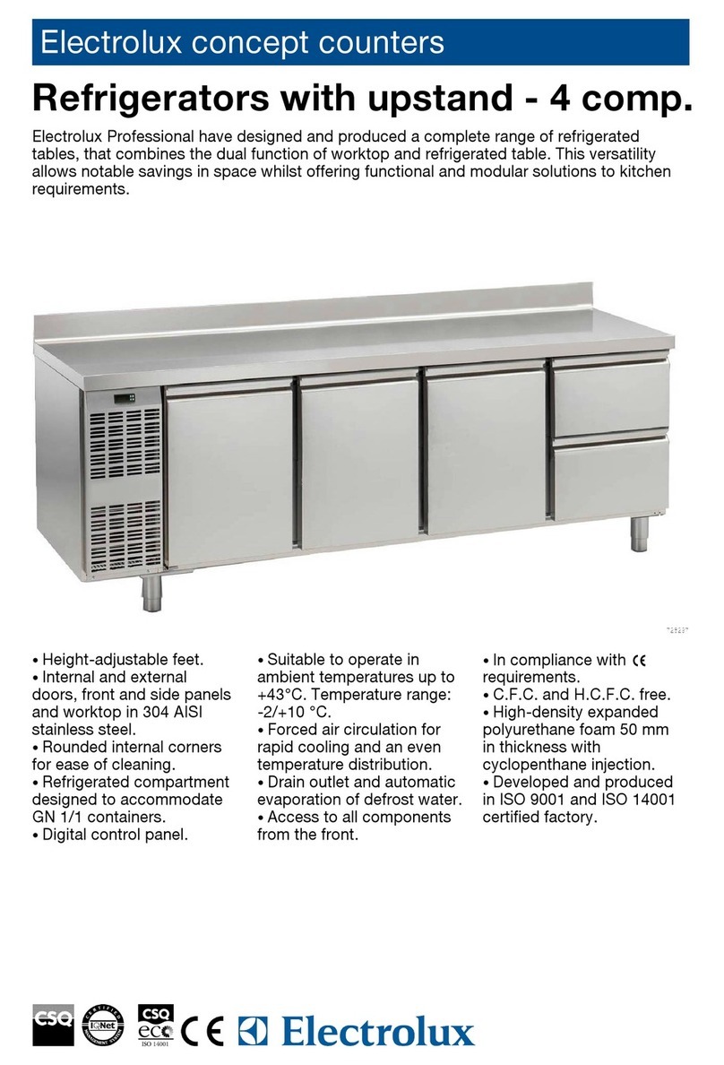 Electrolux Concept Counters 728511 User manual