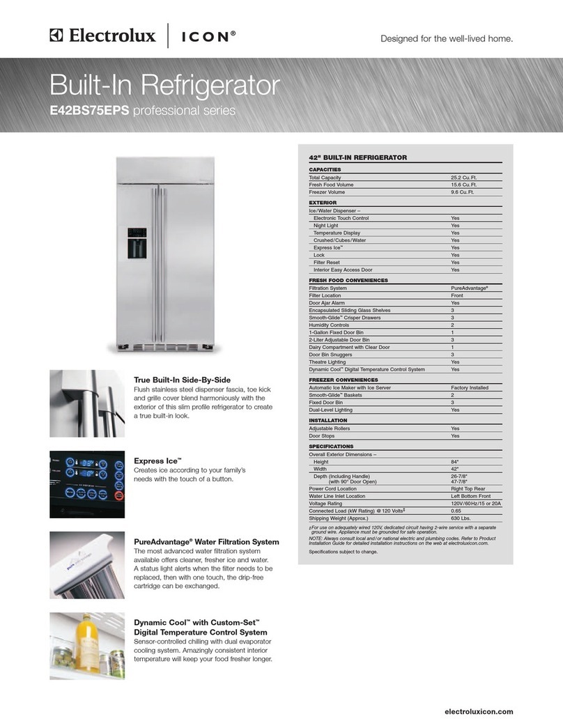 Electrolux Icon E42BS75EPS Brochure & specs