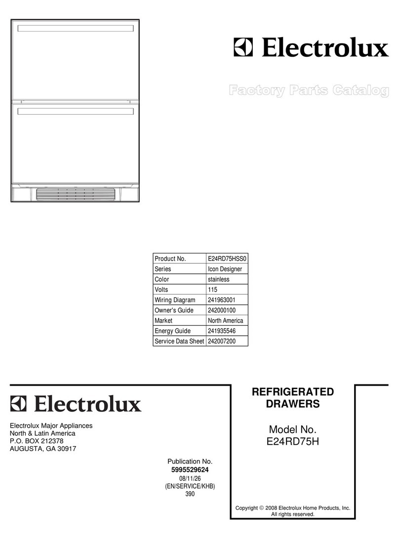 Electrolux E24RD75H User manual