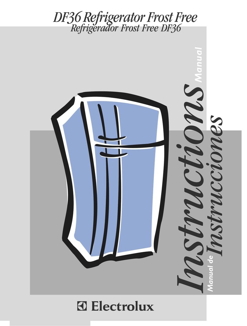 Electrolux DF36 instruction manual