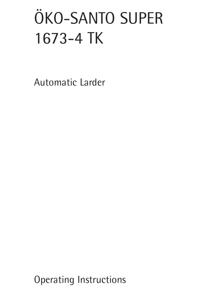 Electrolux OKO-SANTO SUPER 1673-4 TK User manual