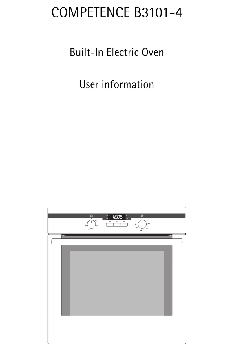 AEG COMPETENCE B3101-4 Operation manual AEG COMPETENCE B3101-4 Operation manual
