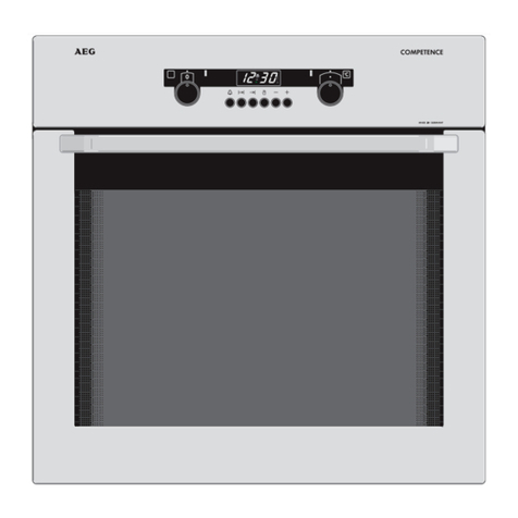 AEG COMPETENCE B 2190 operating instructions