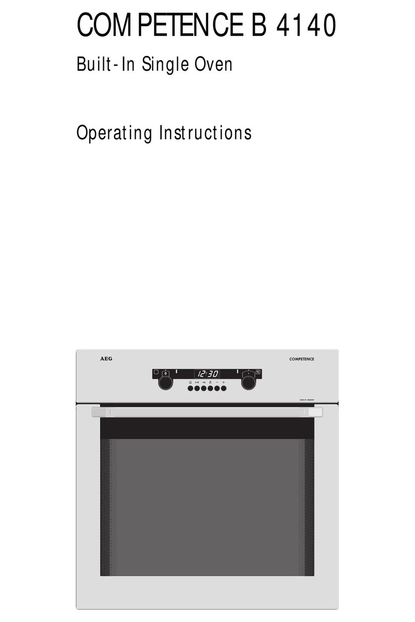 AEG COMPETENCE B 4140 User manual