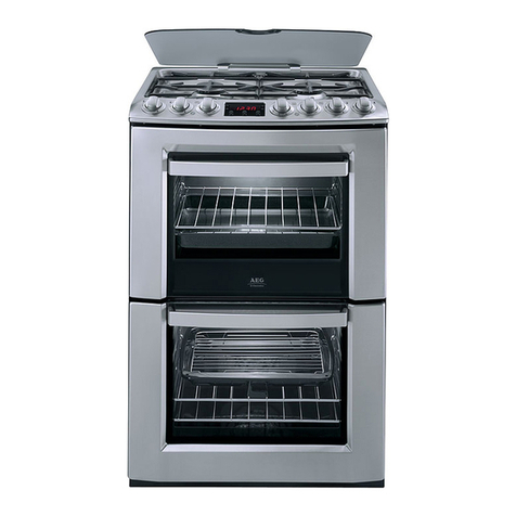 AEG Electrolux D77000GF Installation and operating instructions