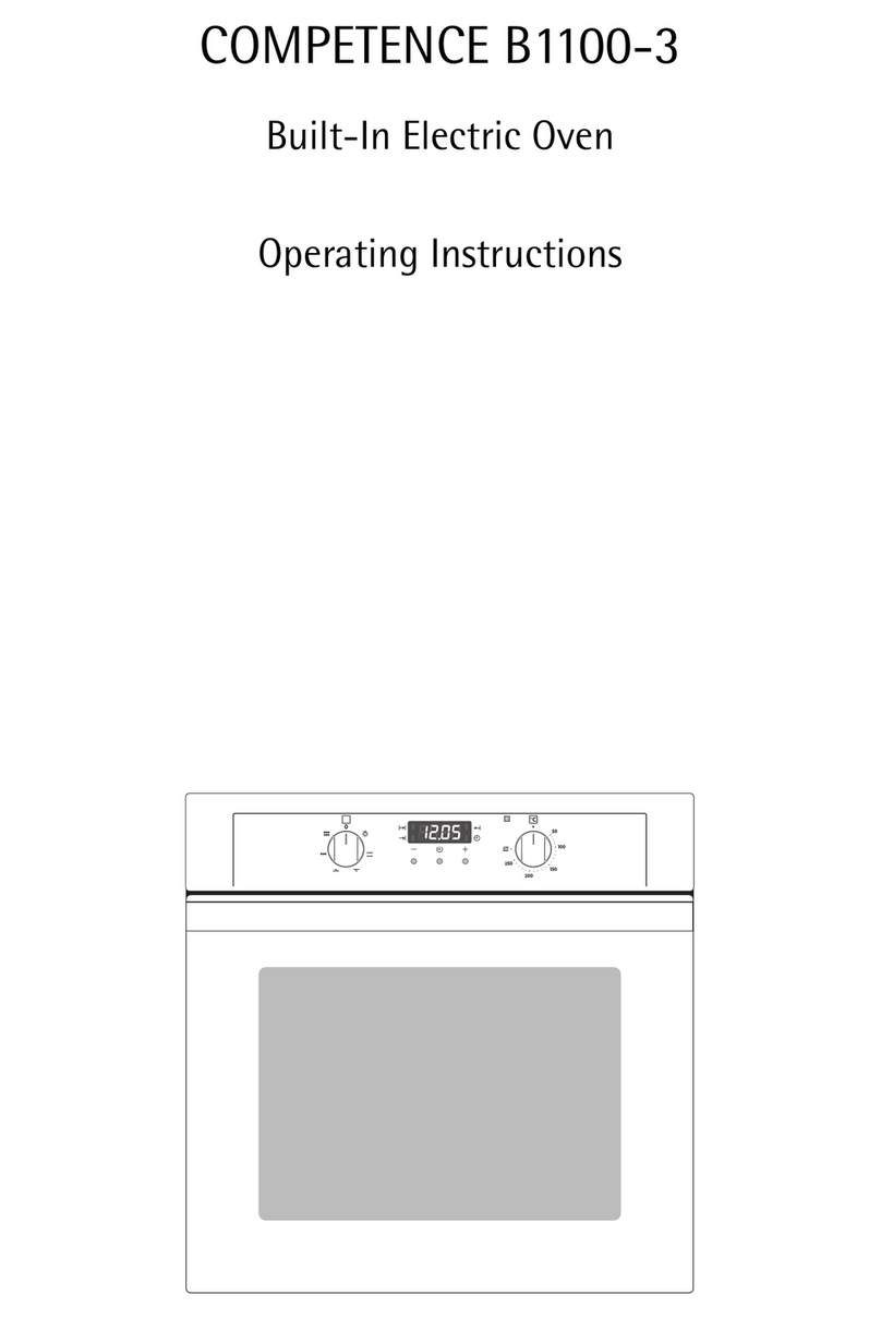 AEG COMPETENCE B1100-3 User manual