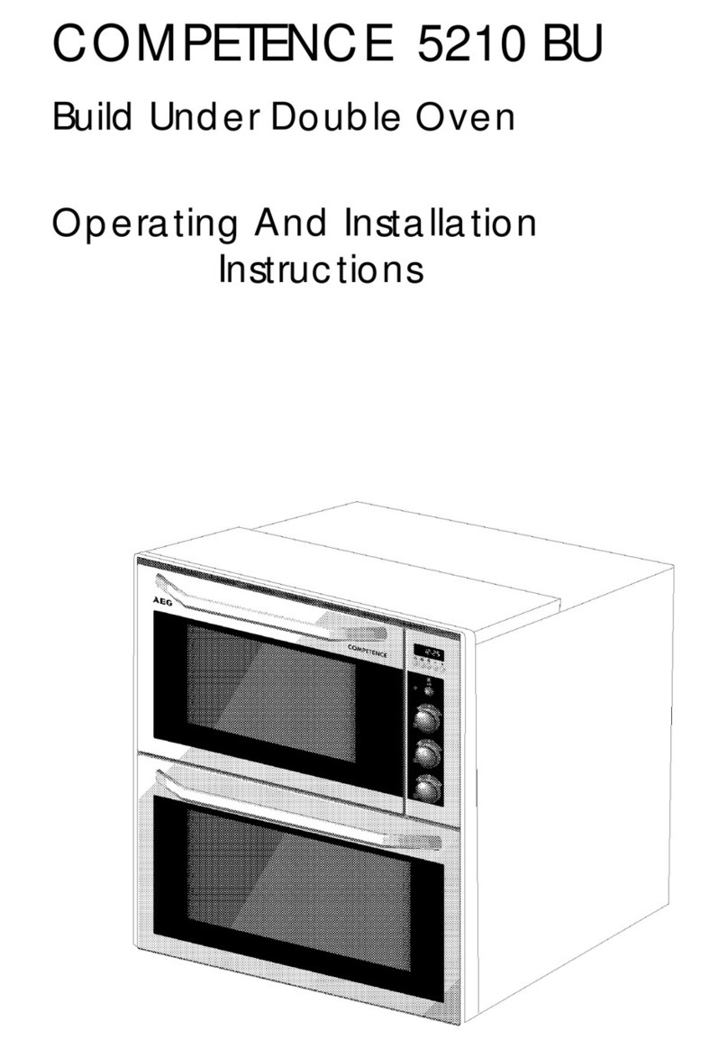 Electrolux COMPETENCE 5210 BU Operating and installation instructions Electrolux COMPETENCE 5210 BU Operating and installation instructions