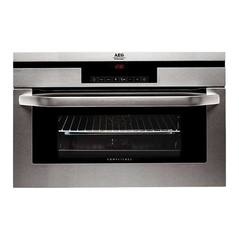AEG Electrolux COMPETENCE KB9800E user manual