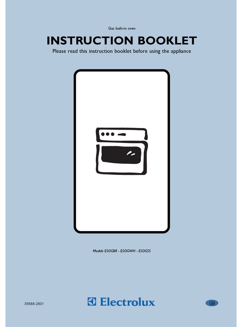 Electrolux ESOGBR User manual