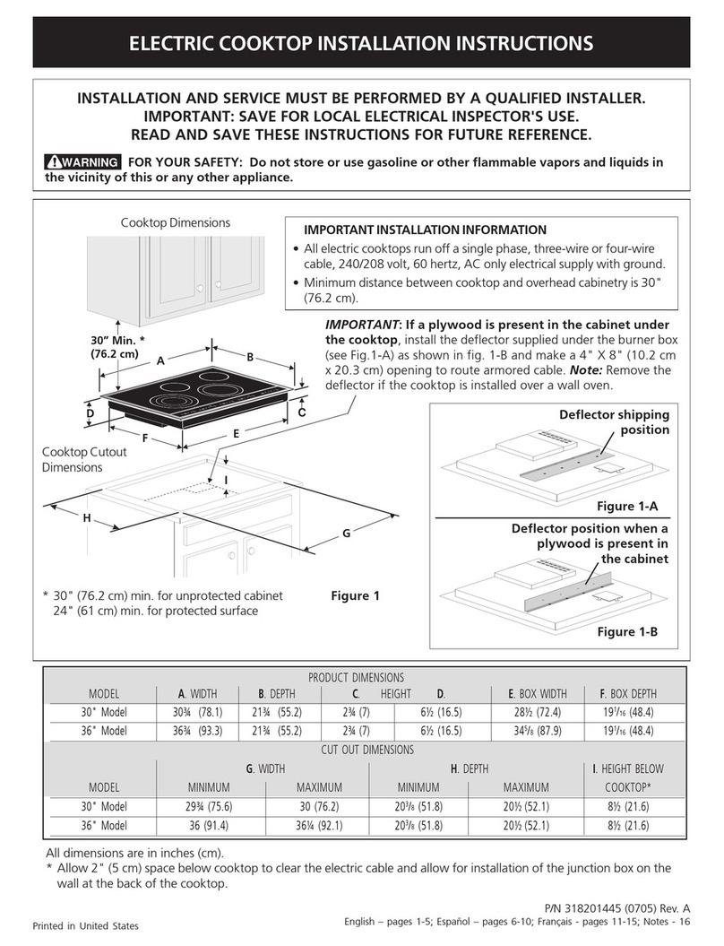 Electrolux 30" Electric/Microwave Combination Wall Oven installation guide