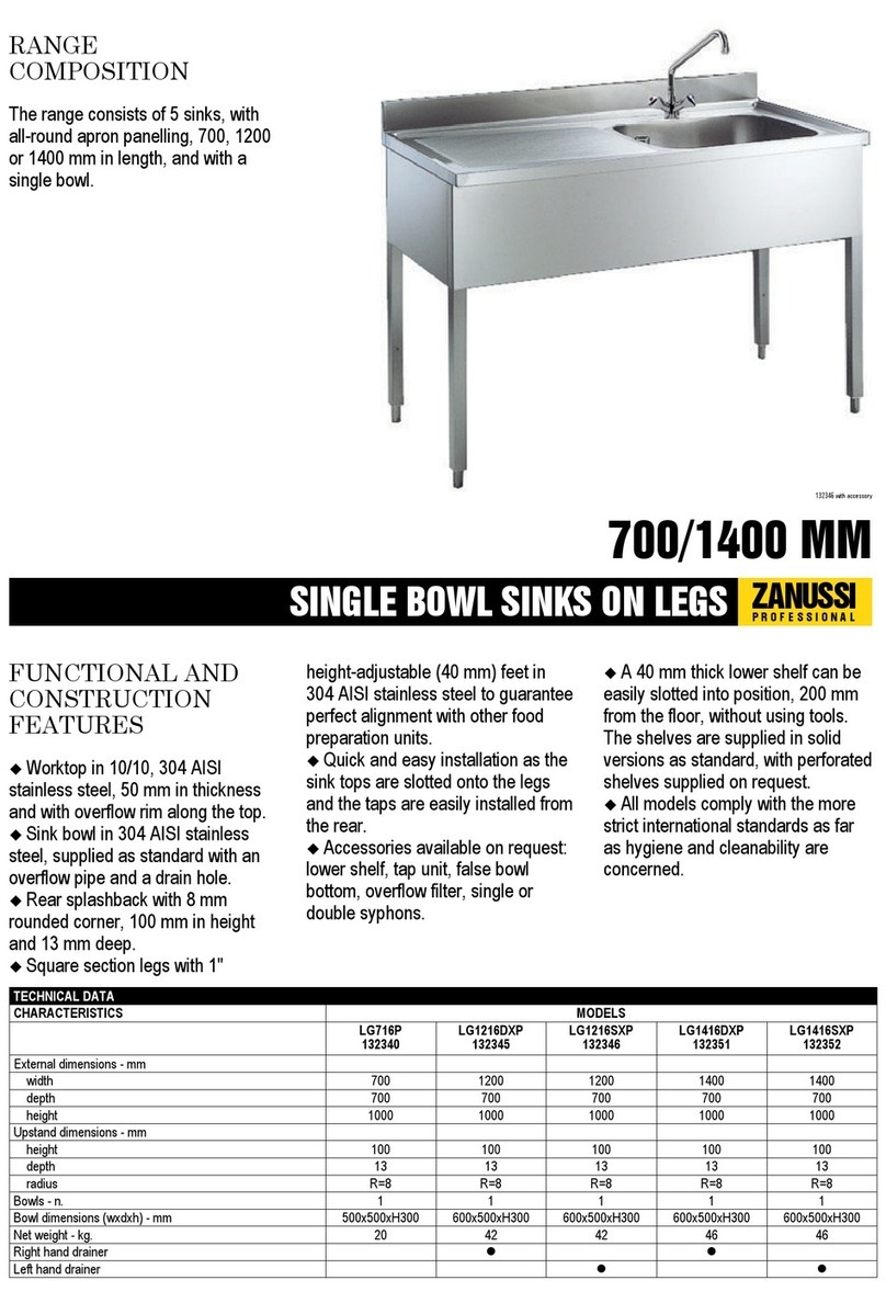 Zanussi 132340 Specifications