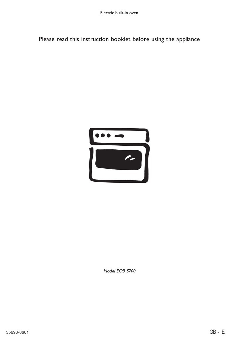 Electrolux EOB 5700 Instruction booklet