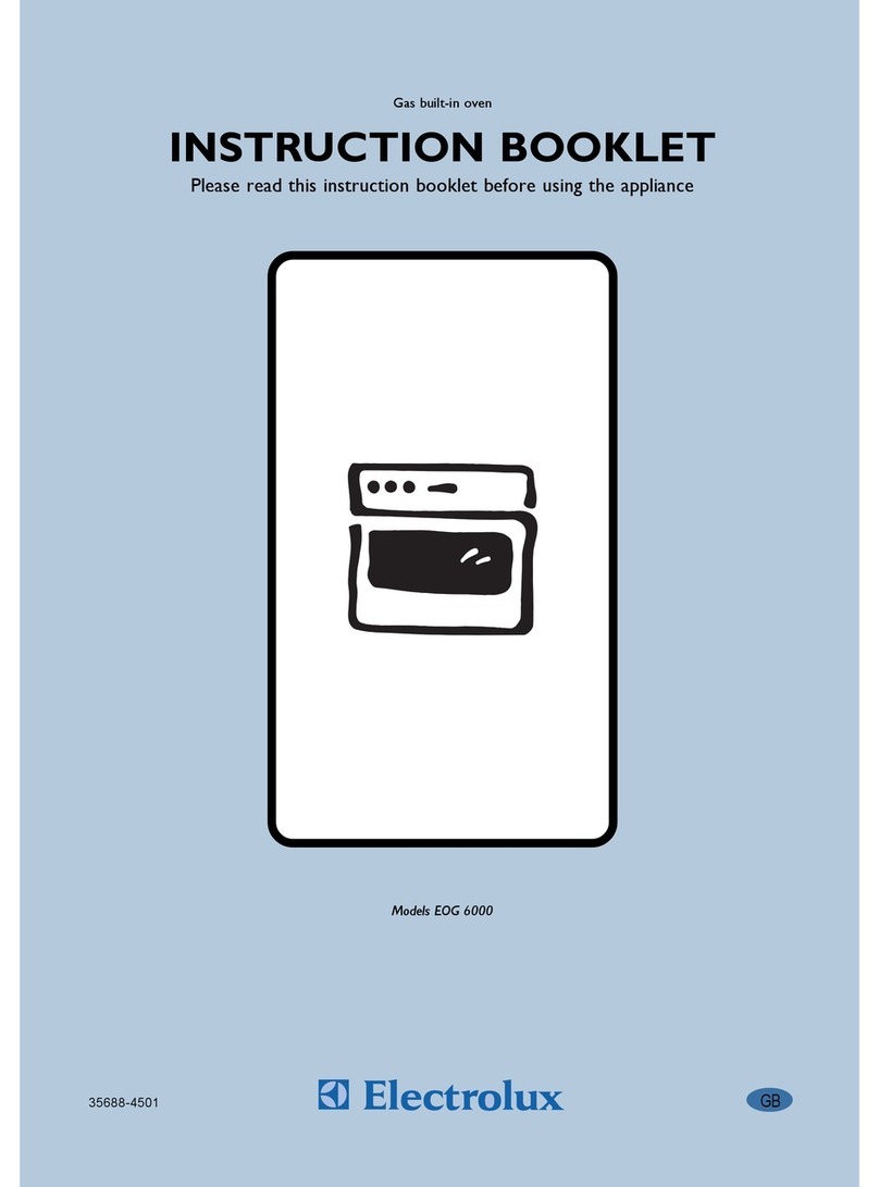 Electrolux EOG 6000 User manual