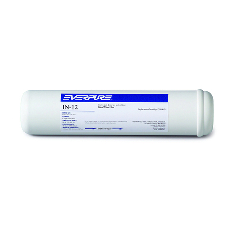 Everpure IN-12 EV9100-07 Specification sheet