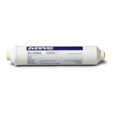 Everpure In-line Filter IN-10 NS5 Specification sheet