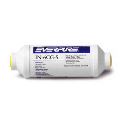 Everpure IN-6 CG-S EV9100-66 User manual