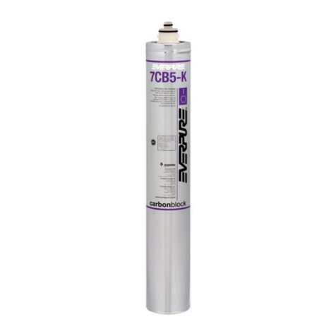 Everpure Filter Cartridge 7CB5-K Specification sheet