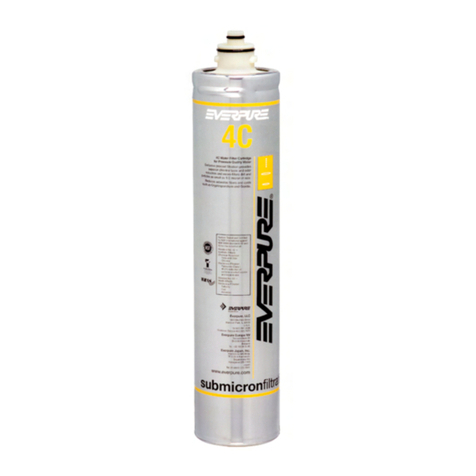 Everpure 4C Replacement Cartridge EV9600-00 Specification sheet