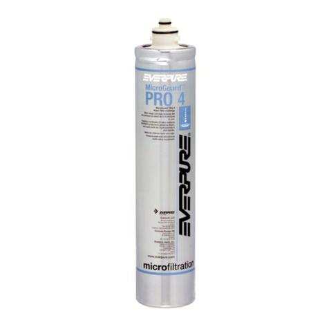 Everpure MicroGuard Pro 4 Filter EV9637-02 Specification sheet
