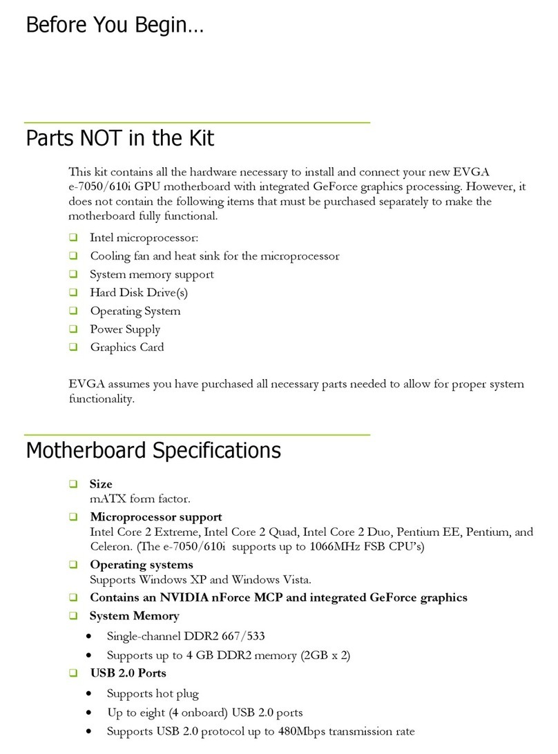 EVGA nForce 112-CK-NF70 installation guide