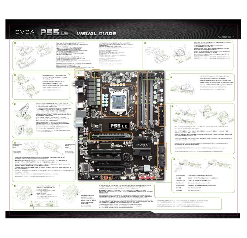 EVGA 123-LF-E653-KR - P55 LE Motherboard Visual guide