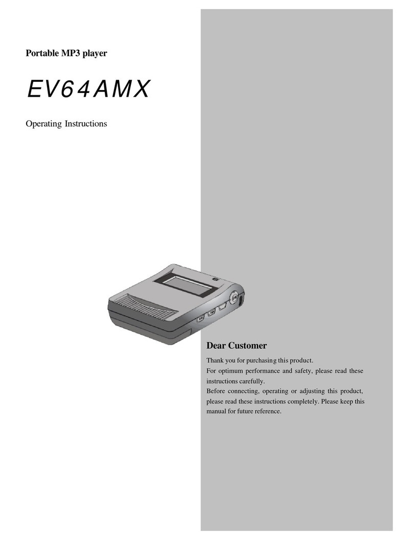 Evolution Technologies EV64AMX operating instructions