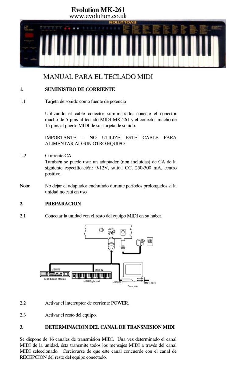 Evolution Technologies MK-261 user manual