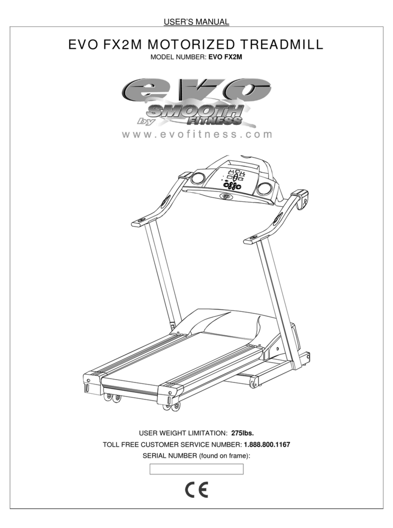 Smooth Fitness FX2M user manual