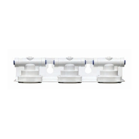 Everpure QCP Triple Head EV9107-23 Specification sheet