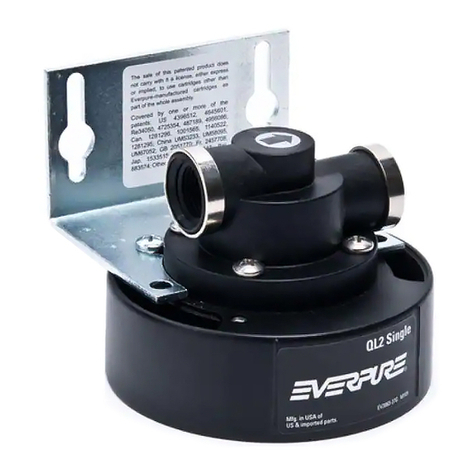 Everpure QL2 Single Head EV9272-18 User manual Everpure QL2 Single Head EV9272-18 User manual