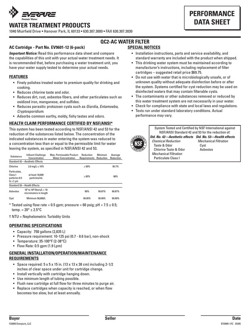 Everpure QC2-AC Instruction Manual