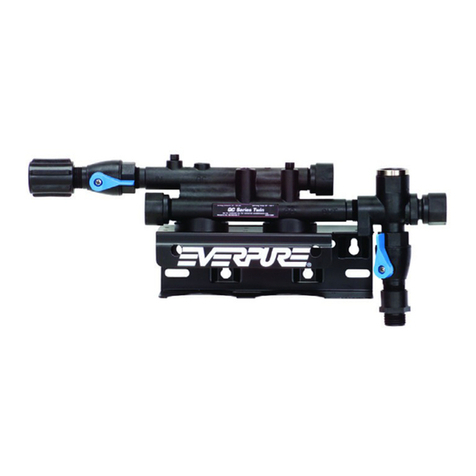 Everpure Twin Series Head EV9272-24 Specification sheet