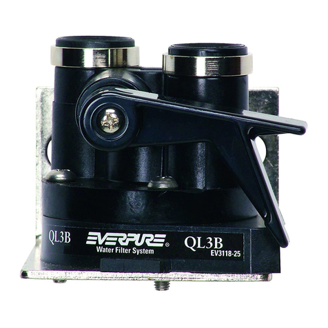 Everpure Single Head EV9259-24 Specification sheet