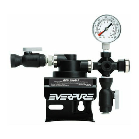 Everpure Single Head 41QC7I Specification sheet Everpure Single Head 41QC7I Specification sheet