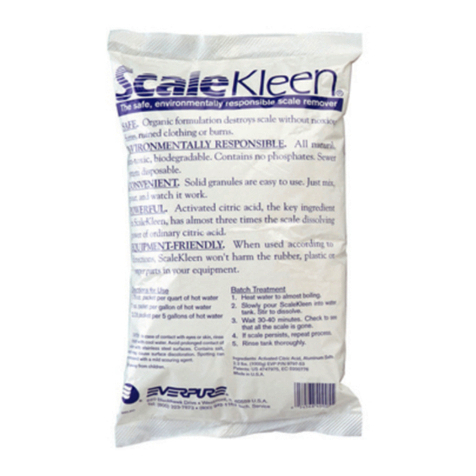 Everpure Scalekleen EV9796-01 User manual Everpure Scalekleen EV9796-01 User manual