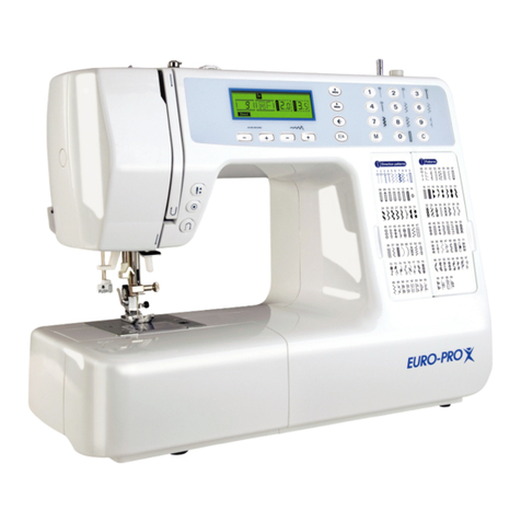 EUROPRO INTELLI SEW 9136C instruction manual