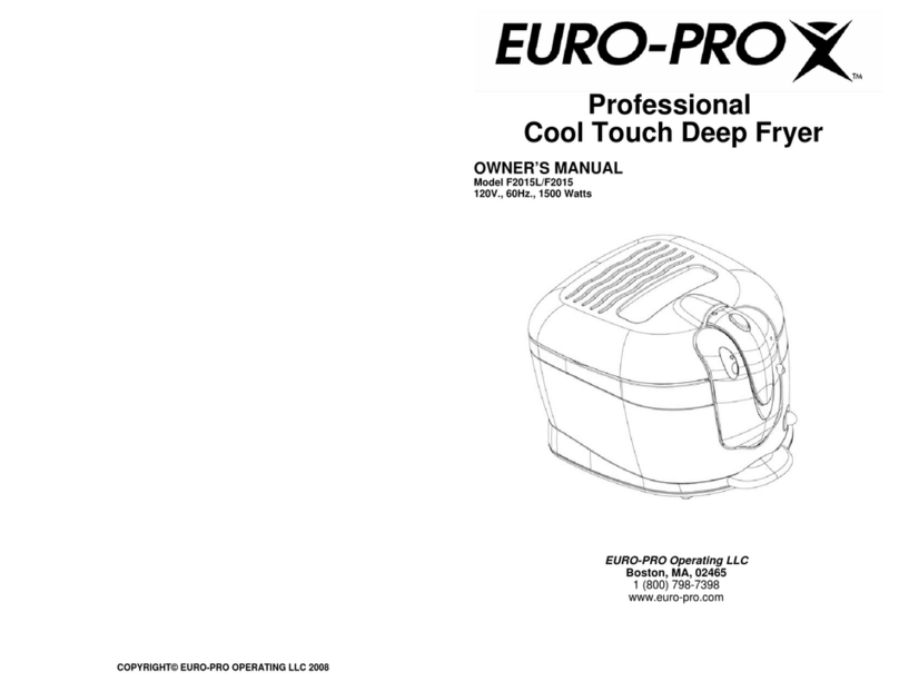 EUROPRO F2015L/F2015 User manual