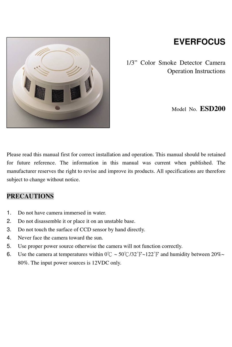 EverFocus Esd200 Operation instructions