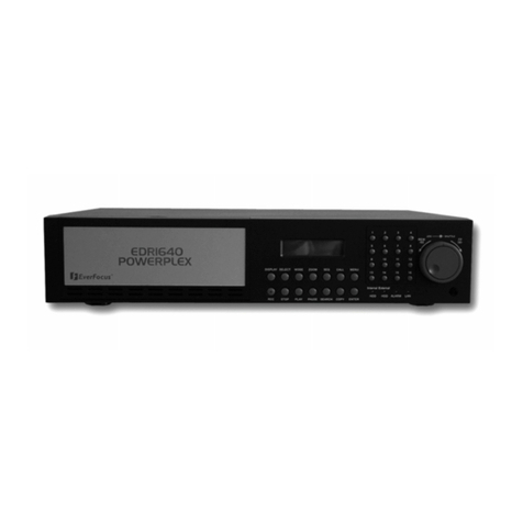 EverFocus PowerPlex EDR-920 Installation & operation