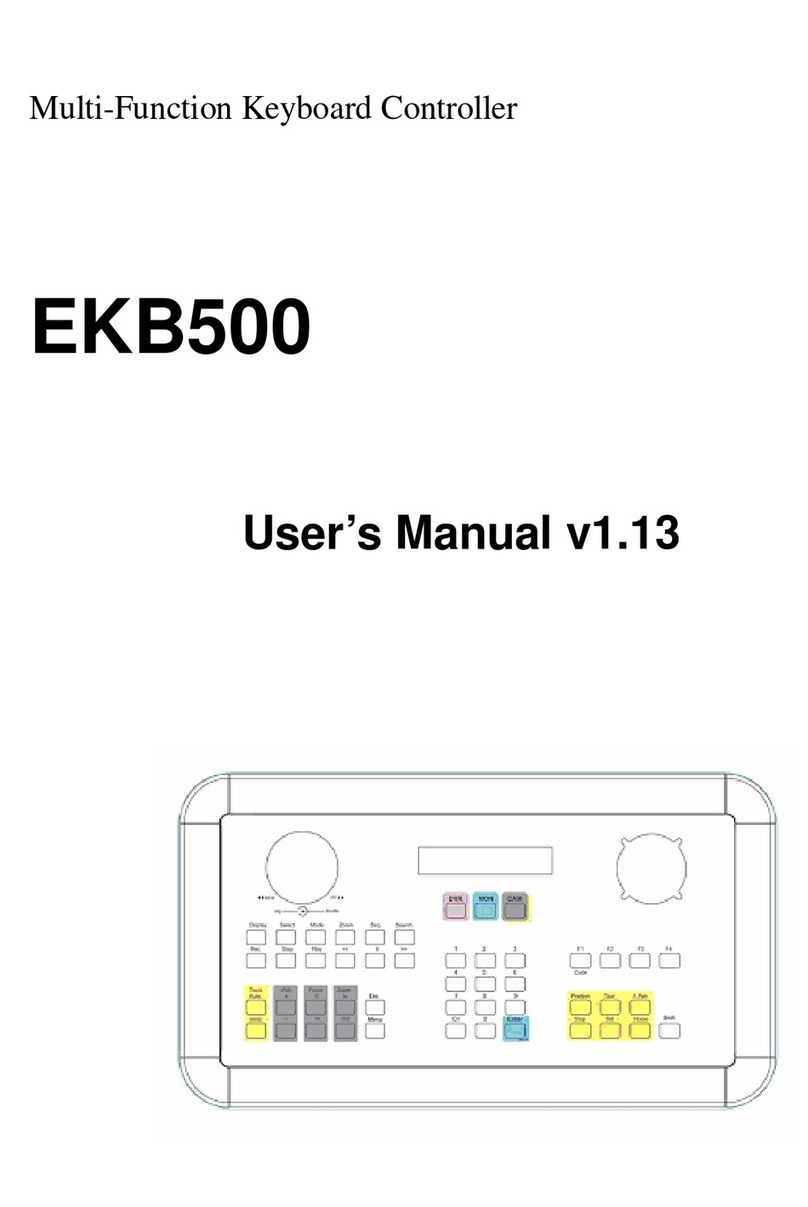 EverFocus EKB500 user manual