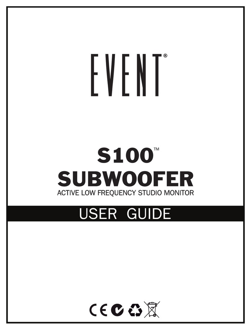 Event electronics S100 user guide
