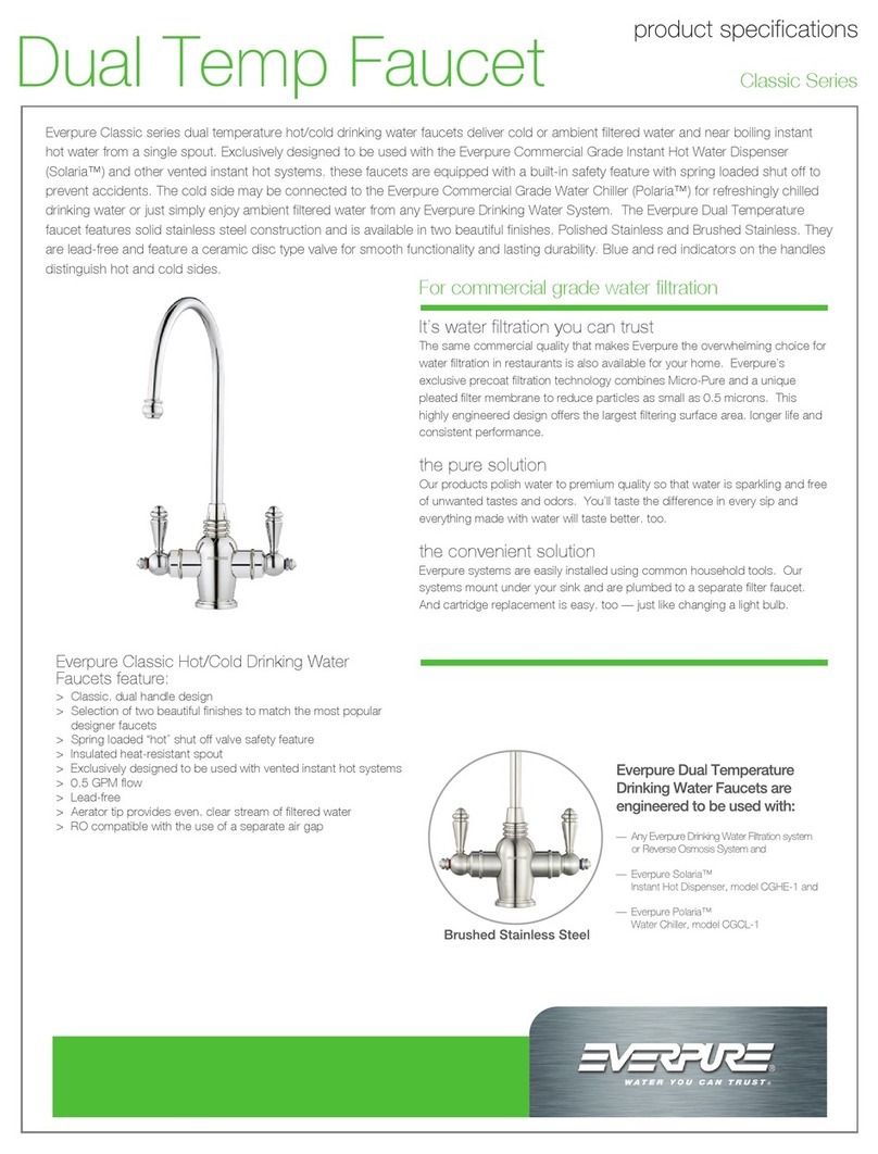 Everpure Classic EV9007-10 User manual