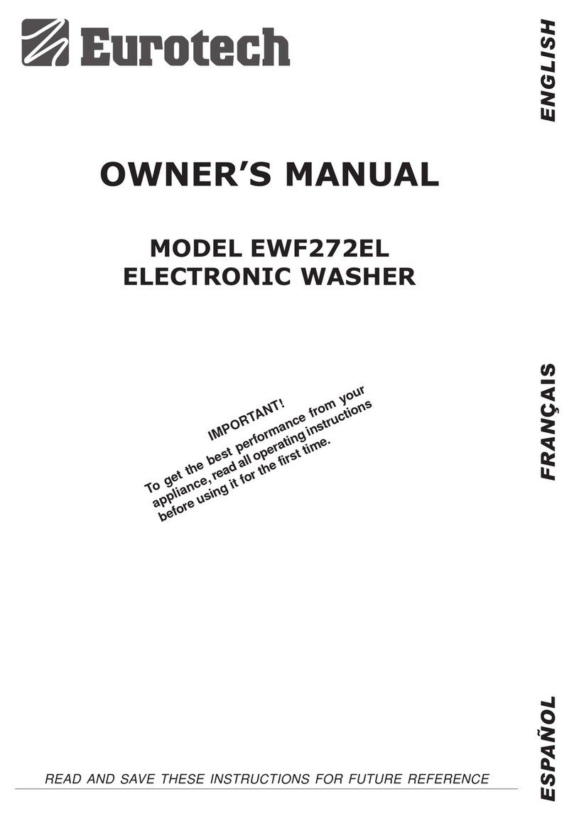 Eurotech EWF272EL owner's manual