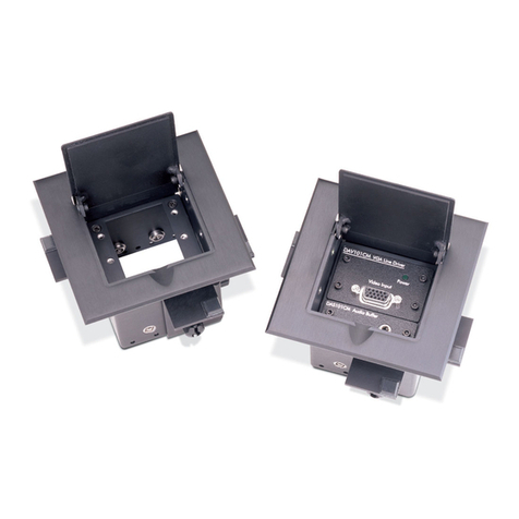 Extron electronics Table Mountable MAAP Bay CPM200 User manual