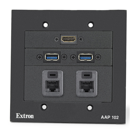 Extron electronics RGB 460xi FSR Series installation guide