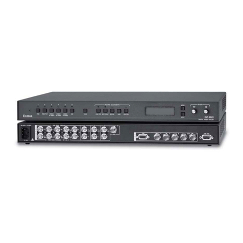 Extron electronics DVS 406 User manual