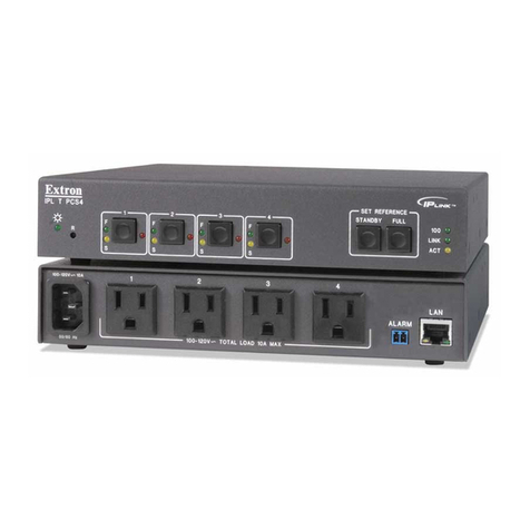 Extron electronics Ethernet Control Interface IPL T PCS4 User manual
